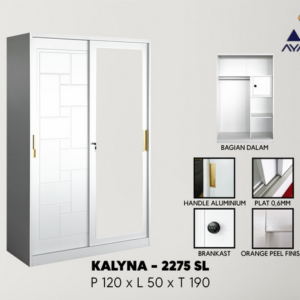 Lemari Pakaian Kalyna 2275 Sl