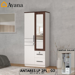 Lemari Pakaian Antares Lp 2p 03