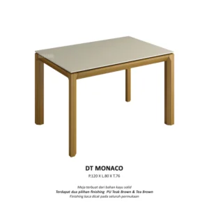 Meja Makan DT Monaco