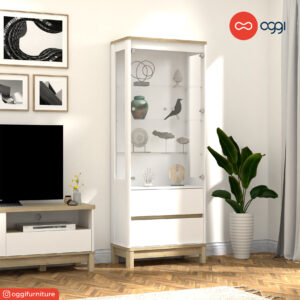 Lemari Hias Lyra Showcase 2D