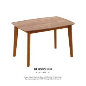 Meja Makan DT Honolulu