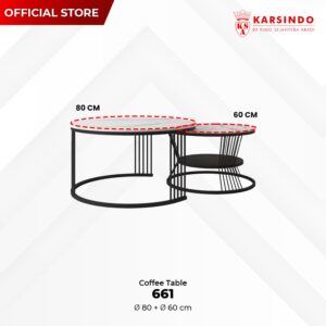 Meja Tamu 661 Marmer