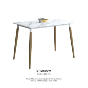 Meja Makan DT Shibuya