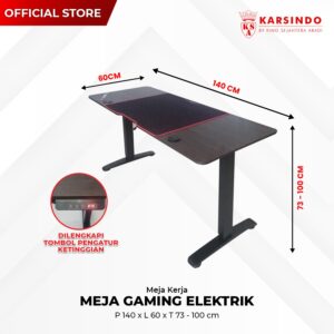 Meja Gaming Elektrik