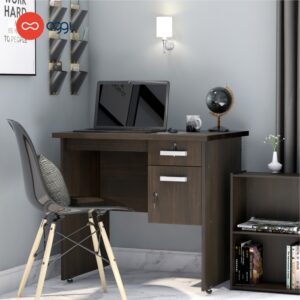 Meja Kerja Codex Working Desk 80 Black Oak