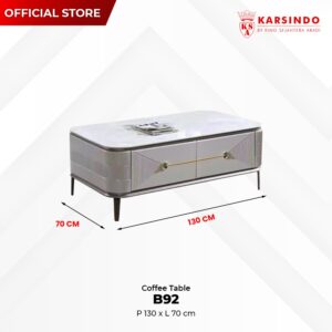 Meja Tamu B92 Marmer