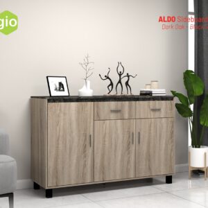Sideboard Aldo 120 Black Stone