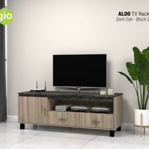 Rak TV Aldo 120 Black Stone