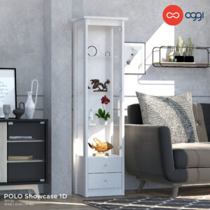 Lemari Hias Polo Showcase 1D