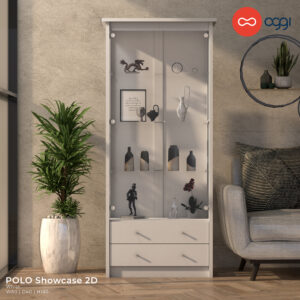 Lemari Hias Polo Showcase 2D