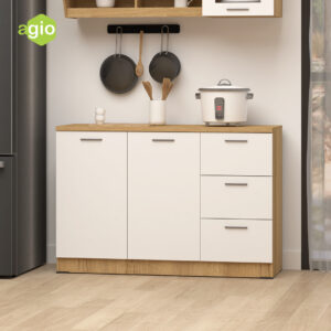 Rak Bawah Dapur Rea Base Cabinet 3D