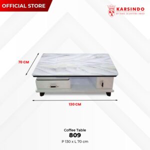 Meja Tamu 809 Marmer