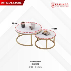 Meja Tamu 8060 Marmer