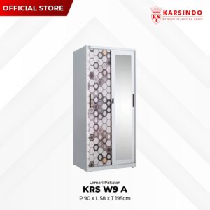 Lemari Pakaian Besi KRS W9A