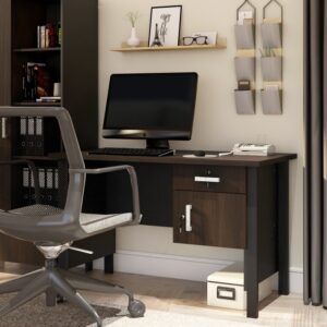 Meja Kerja Acero Working Desk 120 Rustic Walnut