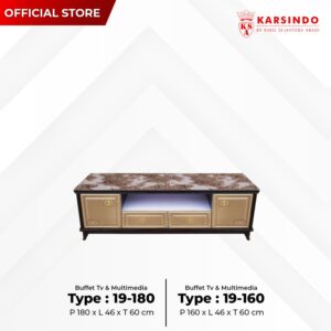 Buffet TV & Multimedia Unit 19-180 & 19-160