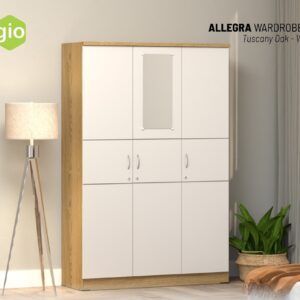 Lemari Pakaian Allegra Wardrobe 3D