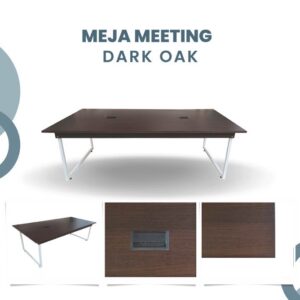 Meja Meeting Mm Dark Oak 02