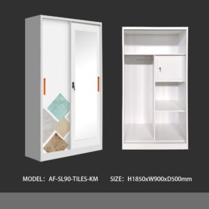 Lemari Pakaian Premium Sl90 Tiles