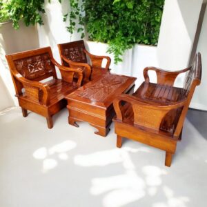 Meja Tamu Dan Kursi Jati 211