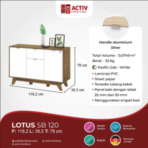 Buffet Lotus SB 120 Pasific Oak White