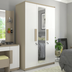 Lemari Pakaian Kofi LP 307 Taupe