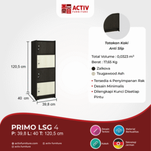 Rak Serbaguna Primo LSG 4