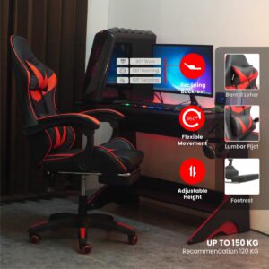 Kursi Gaming X Wing GC V2 Black Red